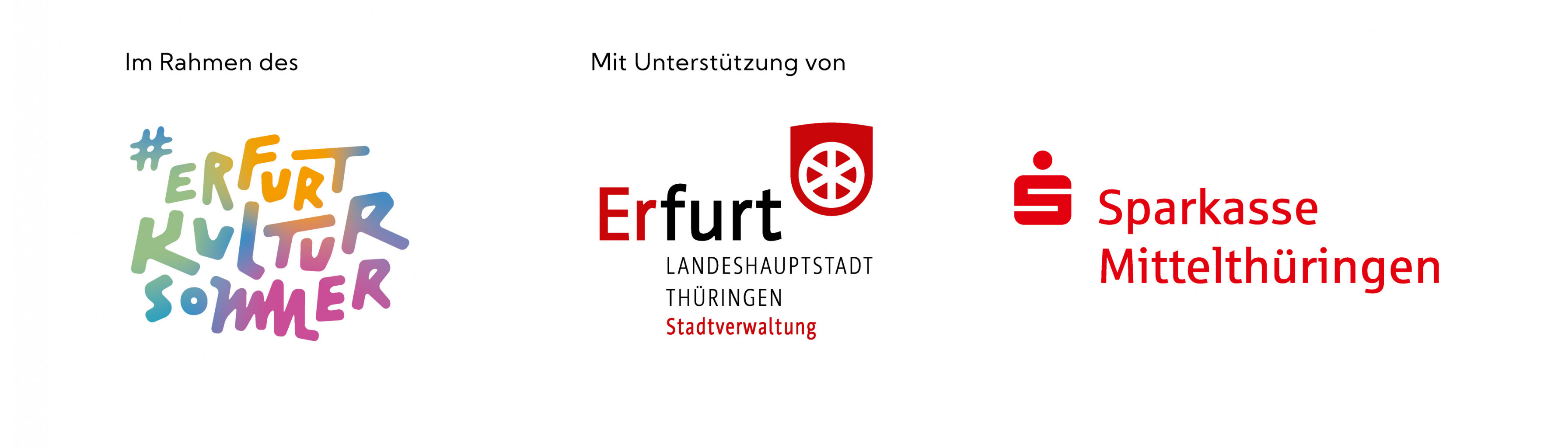 ErfurtKulturSommer Logoleiste